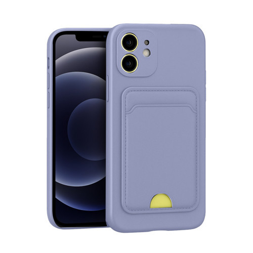 Iphone 11 Kılıf Kelvin Kartvizitli Silikon - Lila