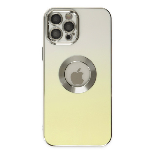 Iphone 12 Kılıf Best Silikon - Sarı