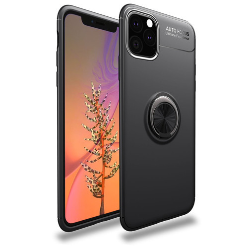 Iphone 11 Kılıf Range Yüzüklü Silikon - Siyah
