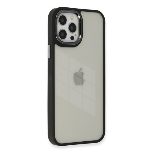 Iphone 12 Kılıf Dora Kapak - Siyah