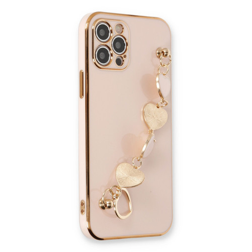 Iphone 12 Kılıf Esila Silikon - Pudra