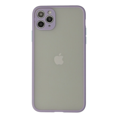 Iphone 12 Kılıf Montreal Silikon Kapak - Mor