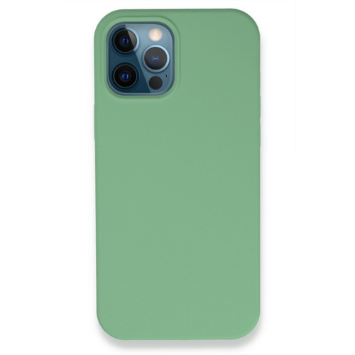 Iphone 12 Kılıf Lansman Legant Silikon - Yeşil