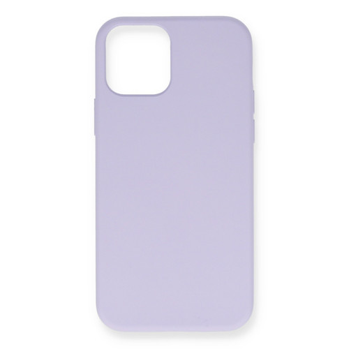 Iphone 12 Mini Kılıf Nano Içi Kadife Silikon - Lila