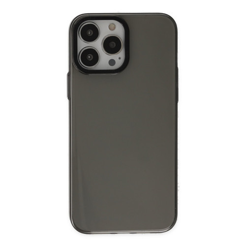 Iphone 13 Kılıf Anka Pc Sert Metal Kapak - Siyah
