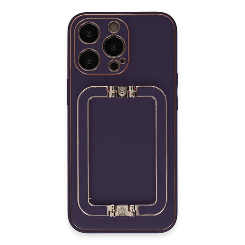 Iphone 13 Kılıf Coco Elit Kapak - Derin Mor