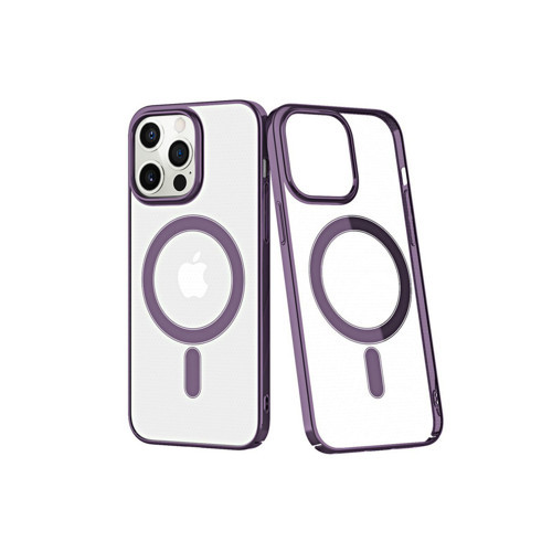 Iphone 13 Kılıf Element Magneticsafe Sert Kapak - Derin Mor
