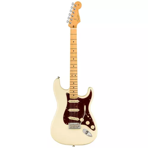 American Professional II Stratocaster Akçaağaç Klavye Olympic White Elektro Gitar