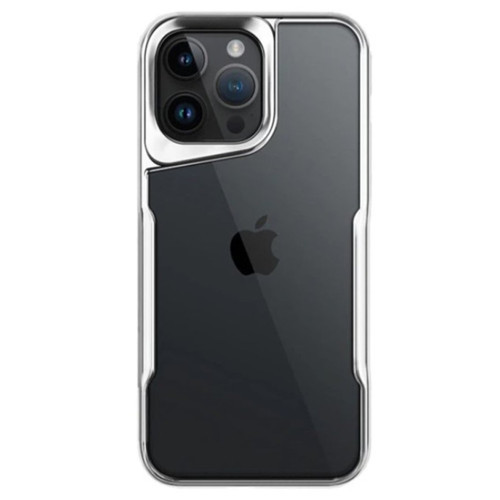 Iphone 14 Kılıf Boyi Silikon Kapak - Gümüş