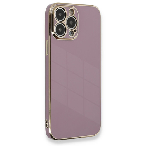 Iphone 13 Kılıf Volet Silikon - Mor
