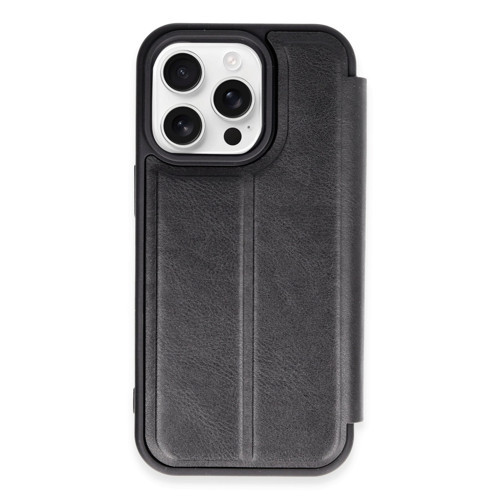 Iphone 14 Kılıf Flip Cover - Siyah