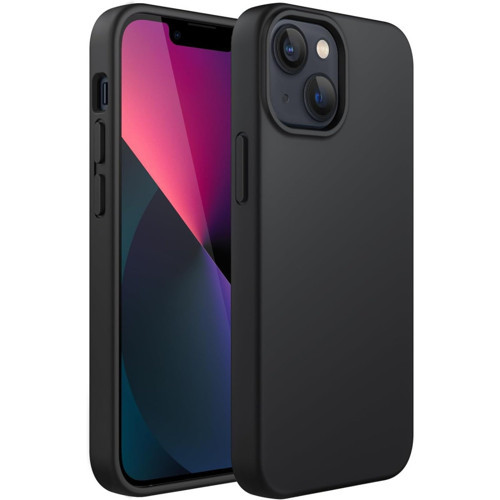 Iphone 14 Kılıf First Silikon - Siyah