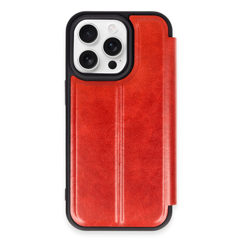 Iphone 14 Kılıf Flip Cover - Kırmızı