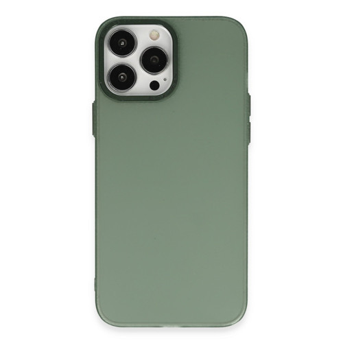 Iphone 14 Kılıf Modos Metal Kapak - Koyu Yeşil