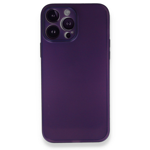 Iphone 14 Kılıf Pp İnce Kapak - Mor
