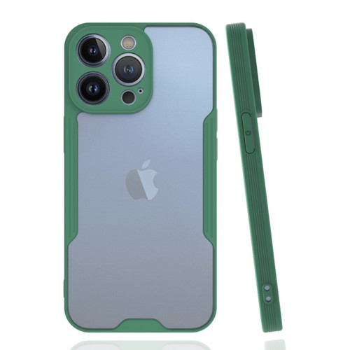 Iphone 14 Kılıf Platin Silikon - Yeşil