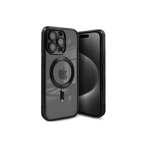 Iphone 15 Kılıf Kross Magneticsafe Kapak - Siyah