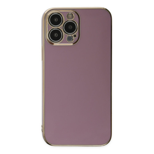 Iphone 15 Kılıf Volet Silikon - Mor