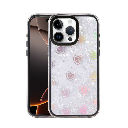 Iphone 15 Lumi Desenli Kapak - Siyah
