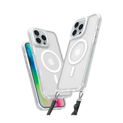 Iphone 16 Kılıf Enka Magsafe Silikon Kılıf - Şeffaf