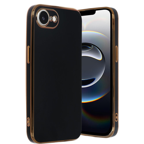 Iphone 16E Kılıf Volet Silikon - Siyah