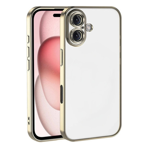 Iphone 17 Lensli Silikon - Gold