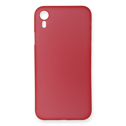 Iphone Xr Kılıf Pp İnce Kapak - Kırmızı