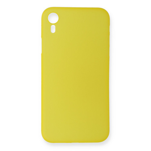 Iphone Xr Kılıf Pp İnce Kapak - Sarı