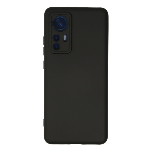 Mi 12 Kılıf Nano Içi Kadife Silikon - Siyah