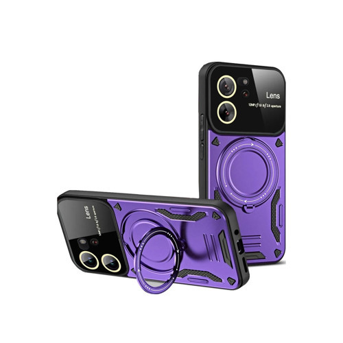 Mi 13T Kılıf Joy Lens Standlı Kapak - Mor