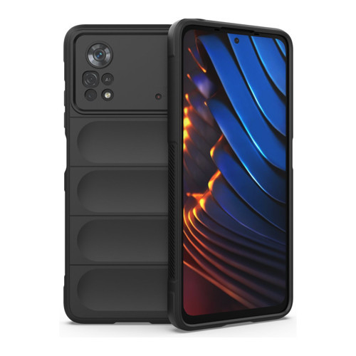 Poco X4 5G Kılıf Optimum Silikon - Siyah