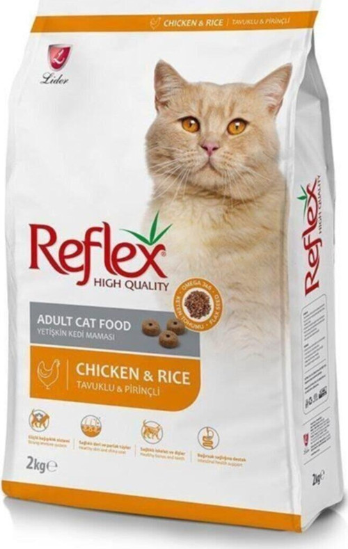 Tavuklu Pirinçli Yetişkin Kedi Maması 2 Kg