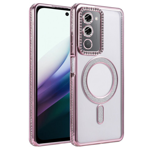Redmi 15 4G Joke Simli Magneticsafe Kılıf - Pembe