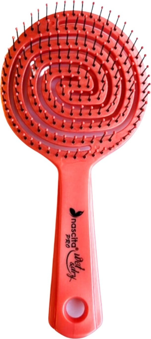 Pembe Pro Üç Boyutlu Oval Saç Fırçası 02