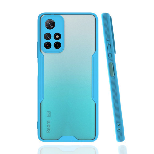 Redmi Note 11T Kılıf Platin Silikon -