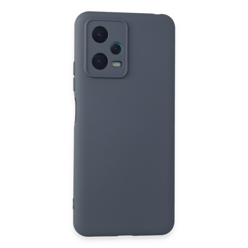 Redmi Note 12 5G Kılıf Nano Içi Kadife Silikon - Gri