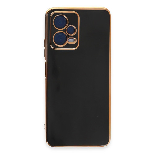 Redmi Note 12 5G Kılıf Volet Silikon - Siyah
