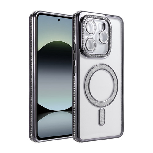 Redmi Note 14 4G Joke Simli Magneticsafe Kılıf - Siyah