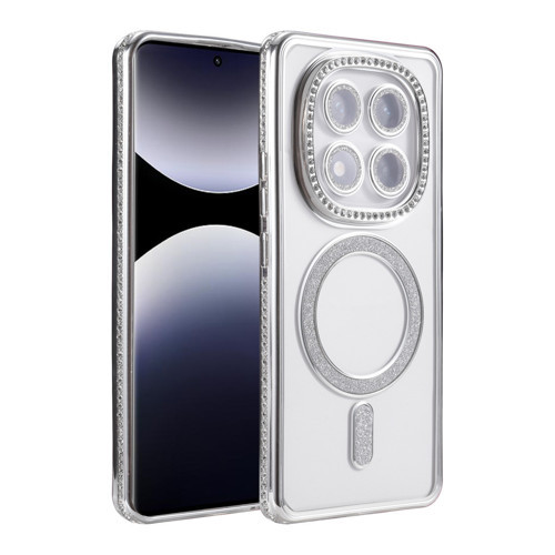 Redmi Note 14 5G Joke Simli Magneticsafe Kılıf - Gümüş