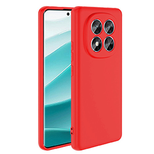 Redmi Note 14 5G Kılıf First Silikon - Kırmızı