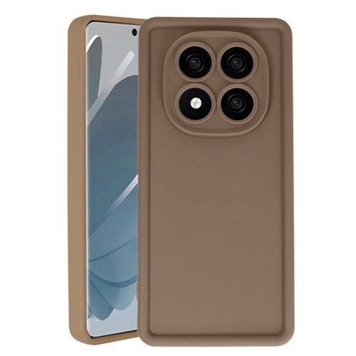 Redmi Note 14 5G Kılıf Viera Silikon - Kahverengi