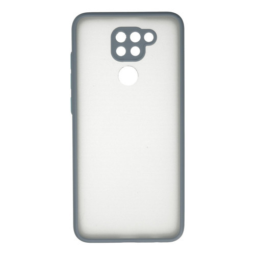 Redmi Note 9 Kılıf Montreal Silikon Kapak - Gri