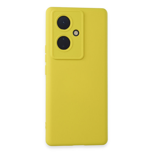 V29 Lite Kılıf Nano Içi Kadife Silikon - Sarı