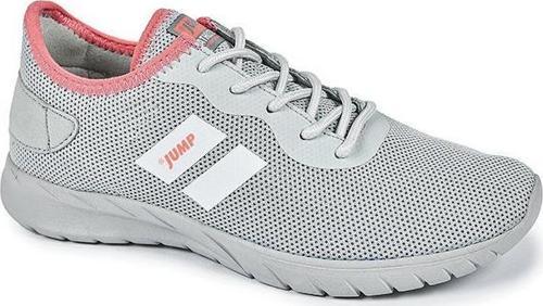 24853 GRİ-SOMON PEMBE COMFORT CASUAL ANATOMİK SPOR AYAKKABI