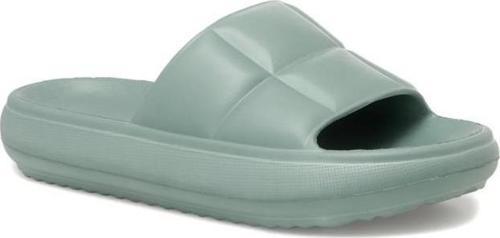 Emma 2Fx Yeşil Comfort Casual Anatomik Eva Taban Plaj Terliği