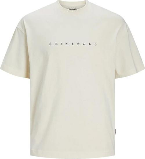 12251966 Joreaster Activity Tee Ss Crew Neck Krem