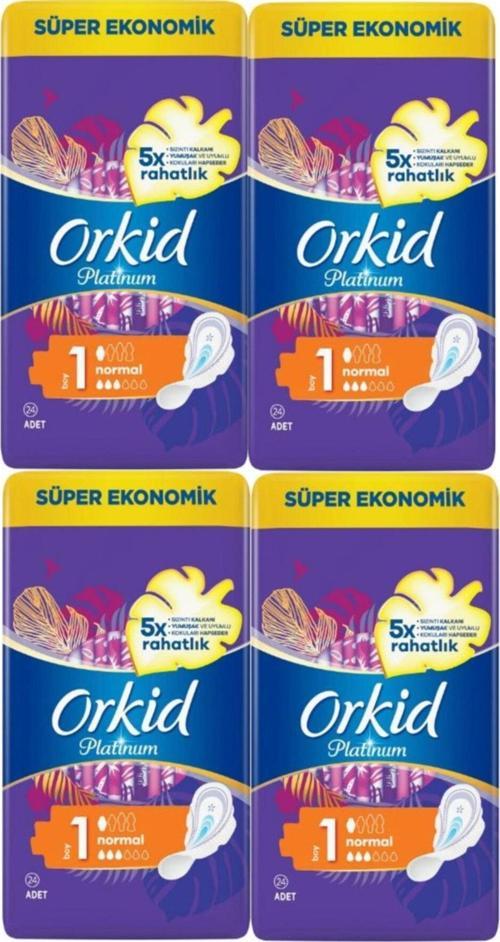 Platinum Hijyenik Ped 1 Boy Normal 24'lü 4 Adet
