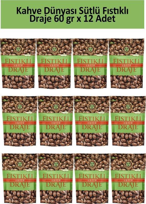 ANTEP FISTIK DRAJE 60 GR x 12 Adet