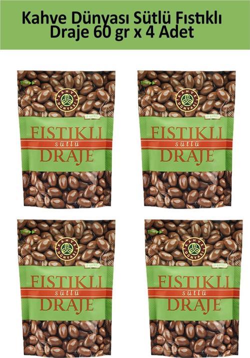 ANTEP FISTIK DRAJE 60 GR x 4 Adet