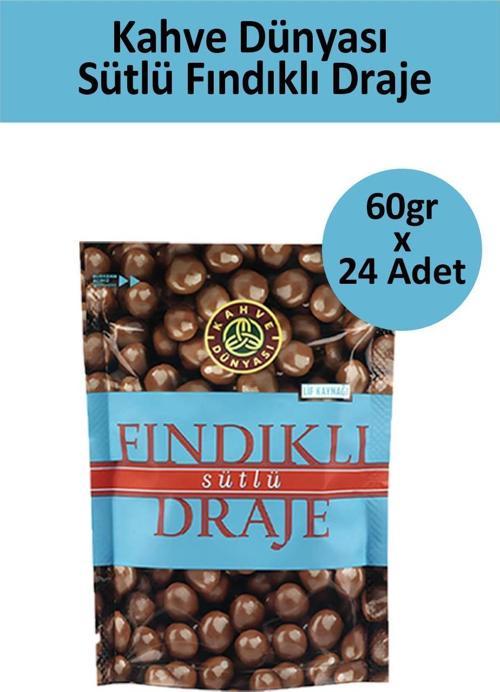 FINDIK DRAJE 60 GR x 24 Adet
